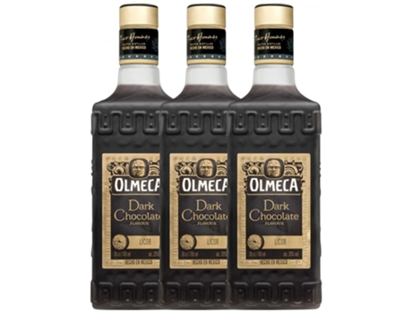 Licor PEQUEÑOS PRODUCTORES Olmeca Fusion Dark Chocolate (0.7 L - 3 unidades)