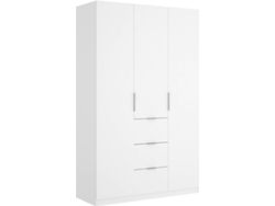 Armario 3 Puertas y 3 Contenedores DKIT Essen (Blanco Brillo - 204x135x52 cm)