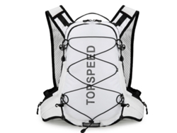 Chaleco de running para mujer con soporte para teléfono, mochila ligera para deportes al aire libre con sistema de hidratación de 8 l y depósito de agua de 500 ml.
