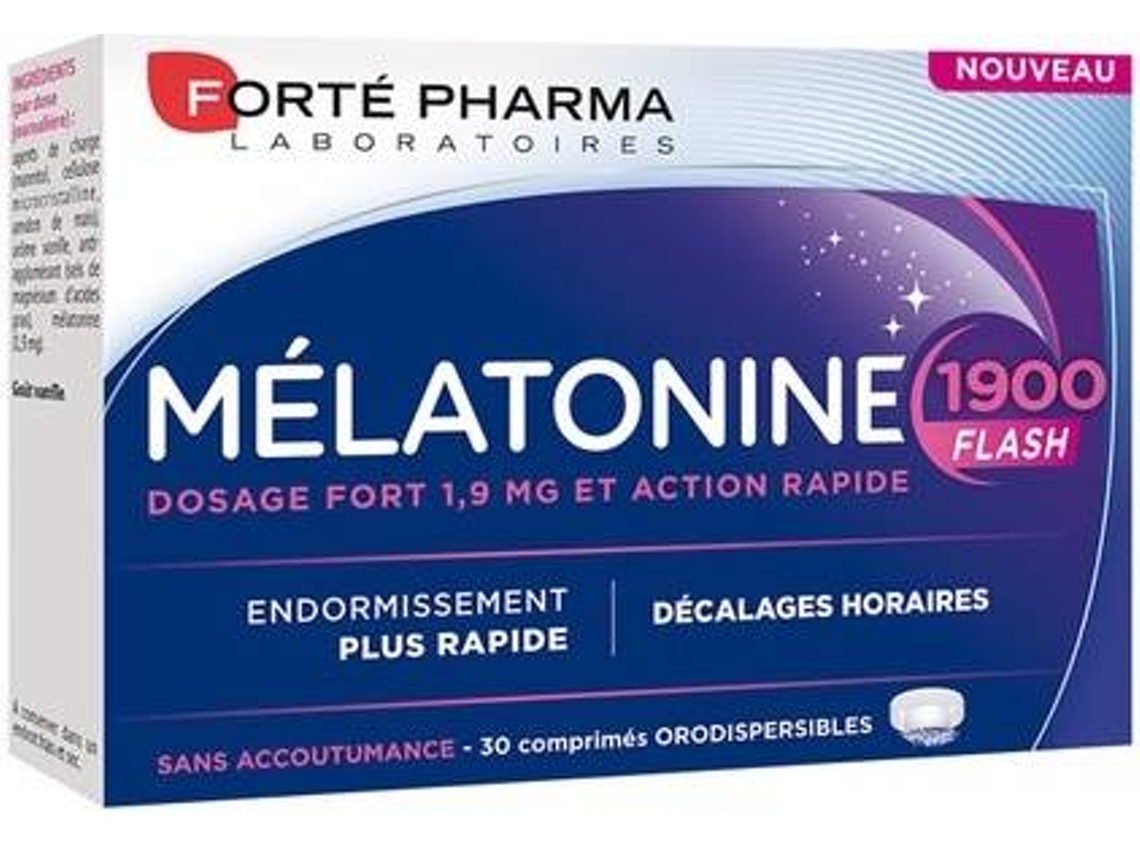 Complemento Alimentar FORTÉ PHARMA Melatonin Flash (30 comprimidos (Baunilha))