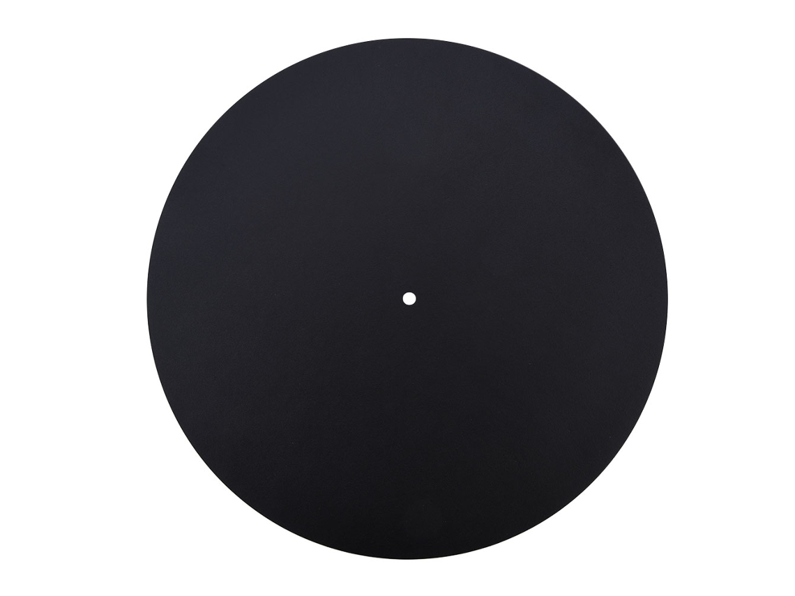 Tapete Antiestático De Couro Genuíno Para Toca-discos Vinil Soft Slipmat 1.5mm