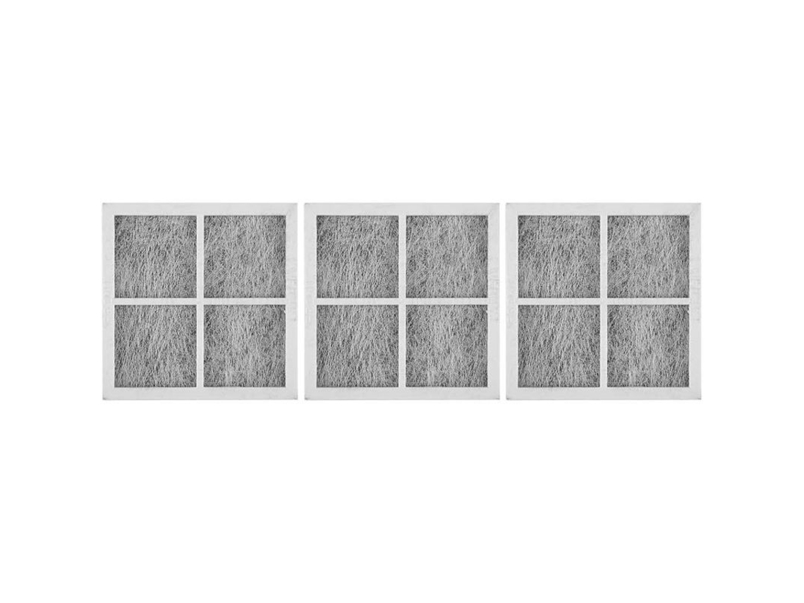 3 Filtros Aire Repuesto Para Refrigerador Lg Lt120f Kenmore Elite 469918 Carbon Activado