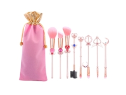 Set De Brochas De Maquillaje Anime Para Sombra De Ojos Y Rubor