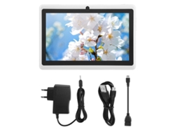 Tableta Android Mini Compacta de 7 pulgadas, 8 GB de ROM, Wi-Fi, Bluetooth, Cámara Dual, Luz Blanca Dorada