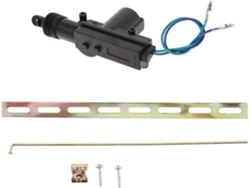 Actuador De Cerradura De Puerta De Coche 12v, Abs Metálico, Kit De Cables De 2 Hilos, Sistema Central, Control...