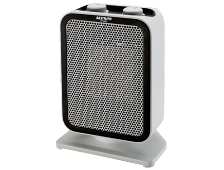 BASTILIPO - PTC-1500, Termoventilador cerámico,resistencia PTC, 1500W, termostato