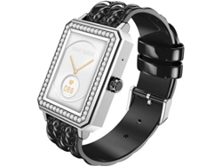 Reloj inteligente para mujer, pantalla táctil de 1,65", Bluetooth, llamadas, rastreador de actividad física, resistente al agua, monitor de pasos, sueño, calorías, negro, Bestvite