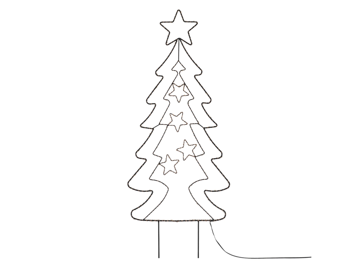 Ambiance Árbol de Navidad estaca con 90 LED