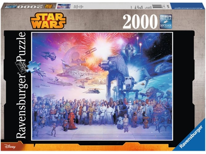 Puzzle Star Wars personajes 2000 piezas 00.016.701