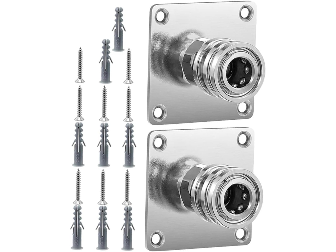 Juego Soportes Pared Accesorios Máquinas Limpieza Calidad Almacenamiento Ajustable Espacio Trabajo Organizado