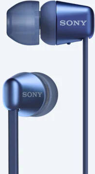 Auriculares Bluetooth SONY Wic310 (In Ear - Micrófono - Azul)