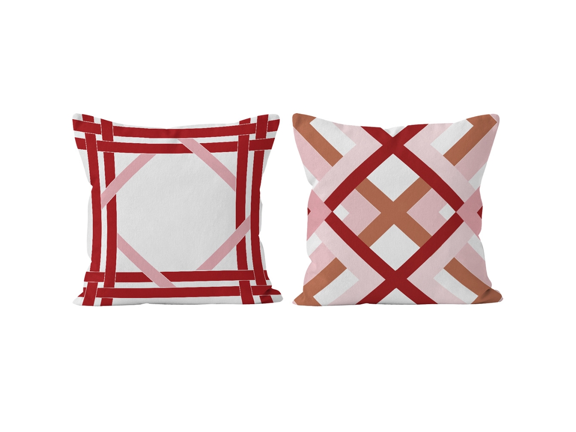 2 Piezas De Fronha Verdilha Estilo Chino-45*45 Cm (Sin Núcleo De Travesseiro) JEIIBRZUI