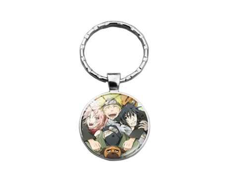 Mainan cincin gantungan kunci anime naruto shippuden kartun cabochon uchiha itachi gantungan kunci aksesori liontin mainan untuk hadiah anak-anak