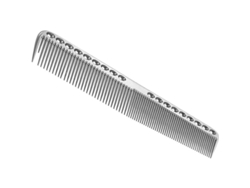 Peineta Portátil De Aluminio Para El Cabello (plateada, Grande) 1 Pieza (d-b2)
