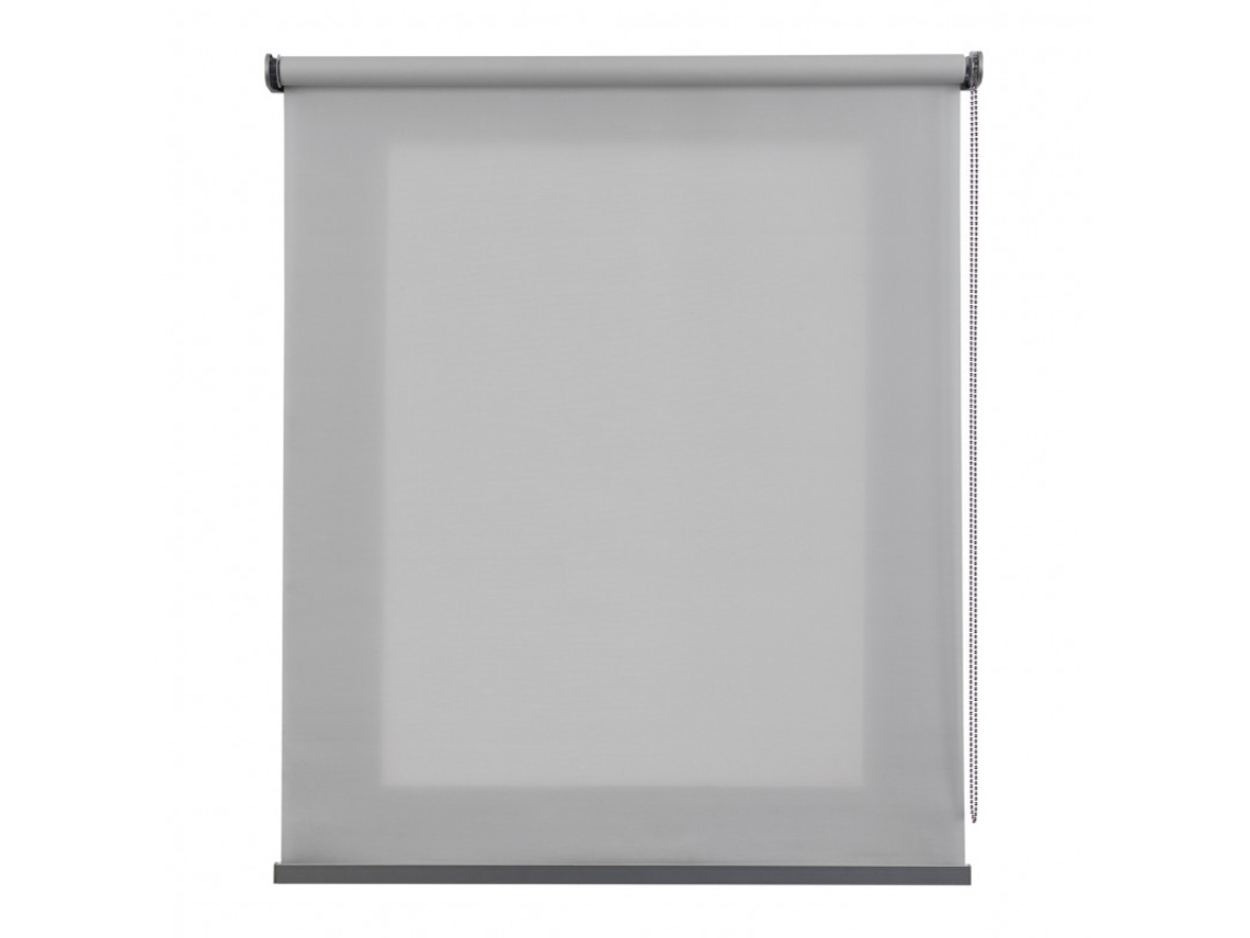 Estor Translúcido com Acabados Metálicos STORESDECO (250 x 80 cm - Gris )