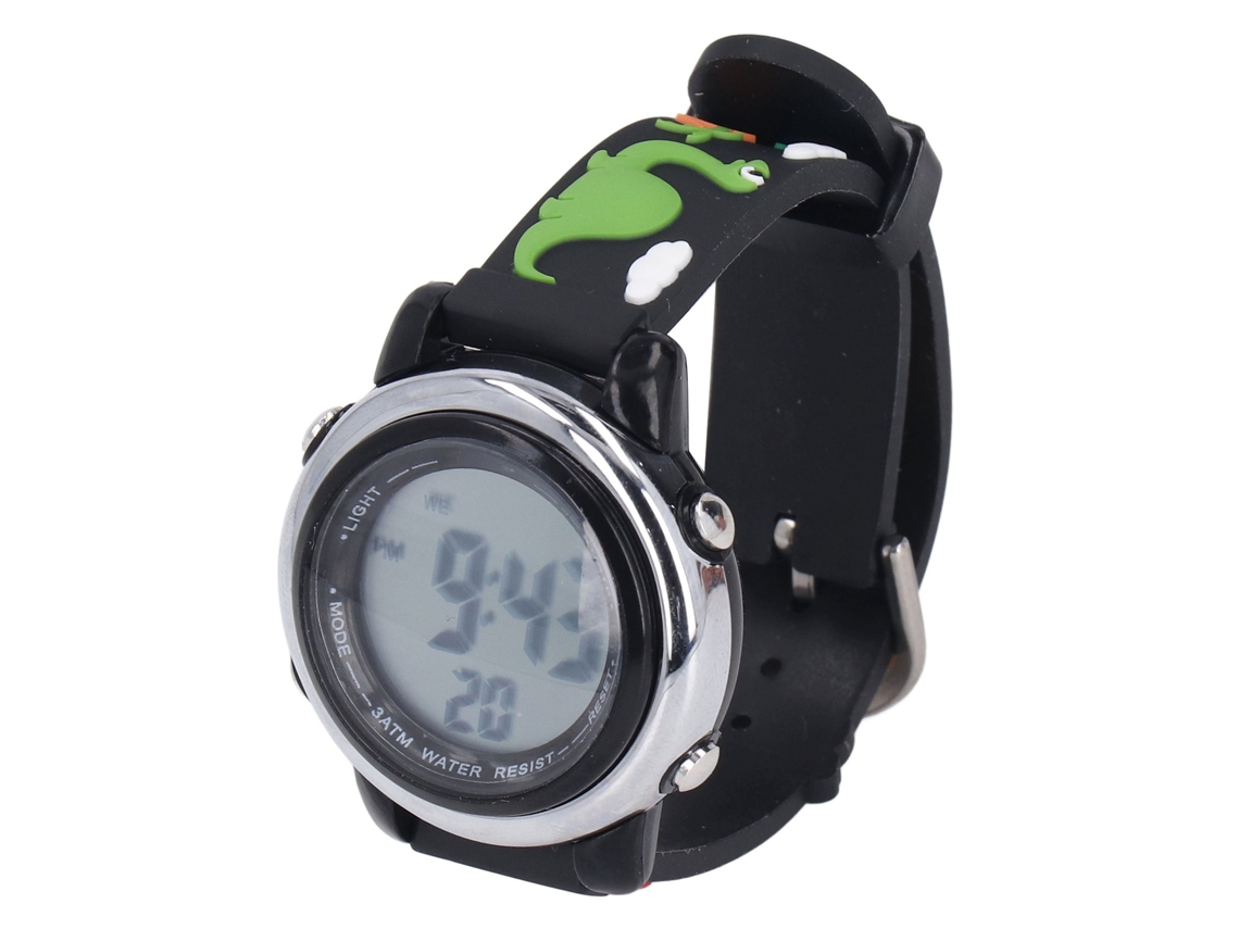 Jinwei-reloj Deportivo Digital Para Niños Resistente Al Agua Con Luz Led, Alarma Y Cronómetro Para Niños De 3+ Años