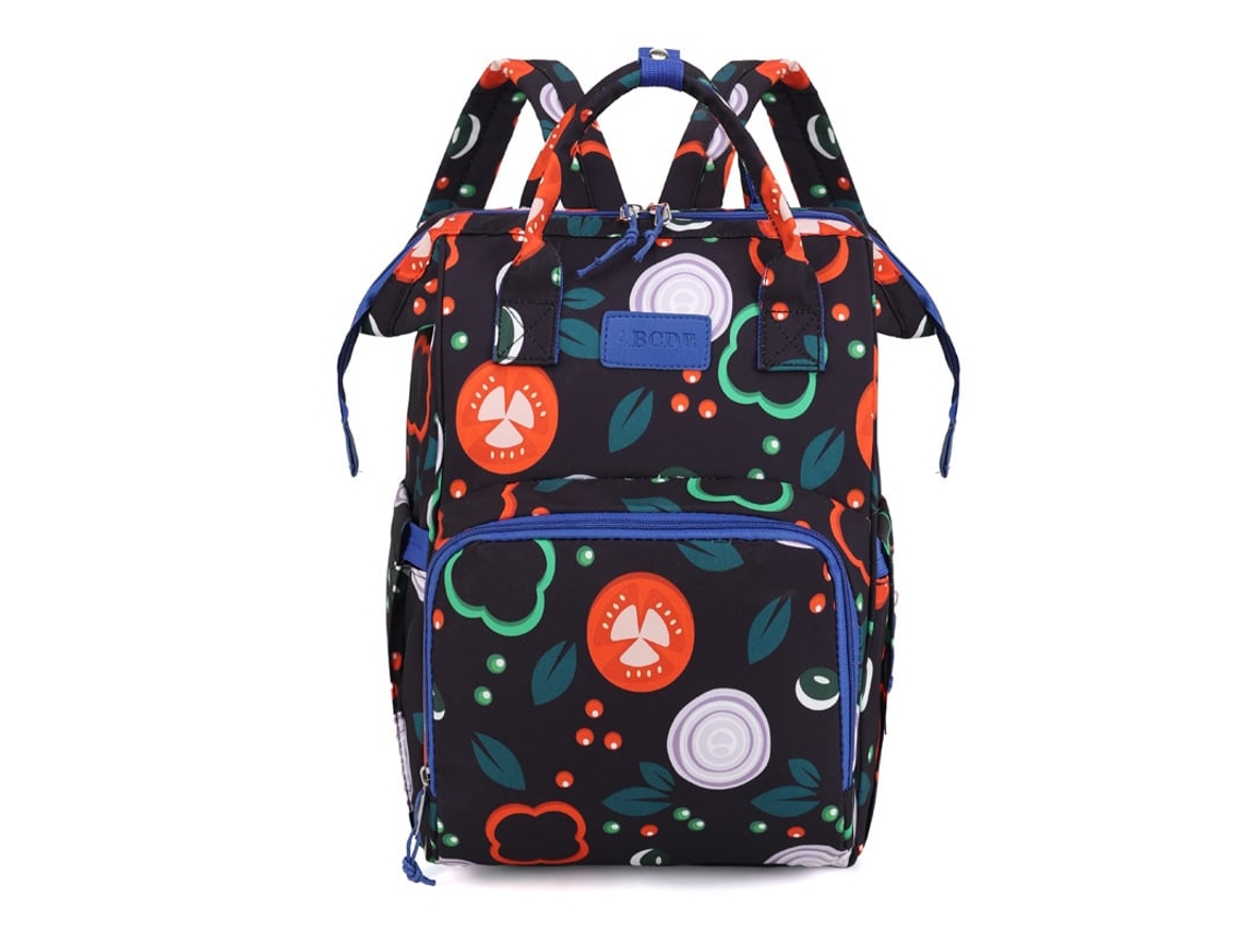 Mochila Embarazo Maternidad Ligera Impermeable Gran Capacidad Multifuncional Bolsa Pañales Bebé Negro
