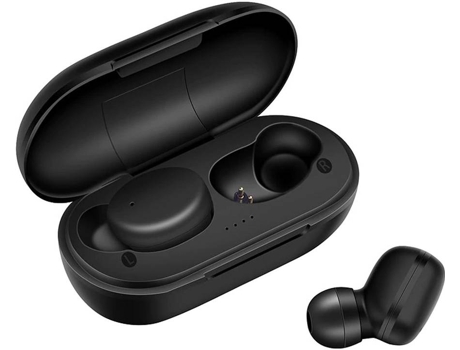 Auriculares Bluetooth True Wireless ENUC A6X (In Ear - Negro)