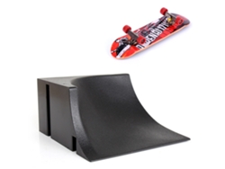 Kit Skate Park Fingerboard Com Rampas E Pistas Mini Skateboard Para Crianças 3 Anos +