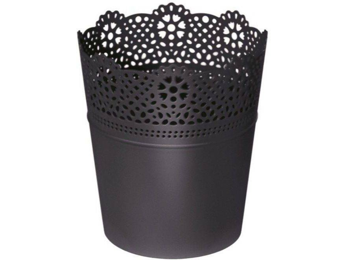 Maceta PROSPERPLAST Lace (Gris - 16 x 18.5 cm)
