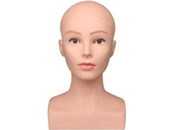 Cabeza De Maniquí Femenina, Soporte Y Para Peluquería