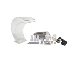 Ubbink Cascada Mamba con LED transparente 7504637