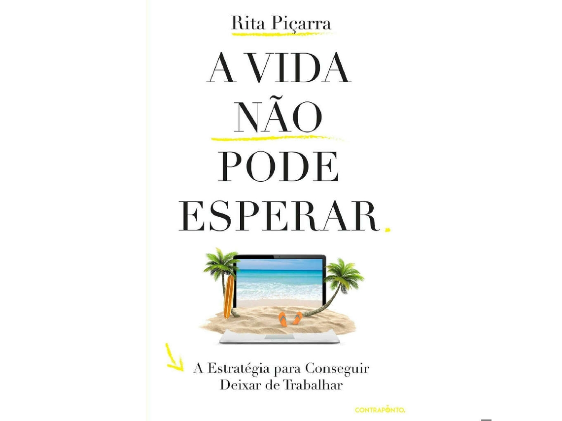 Libro A Vida não Pode Esperar de Rita Piçarra (Portugués)