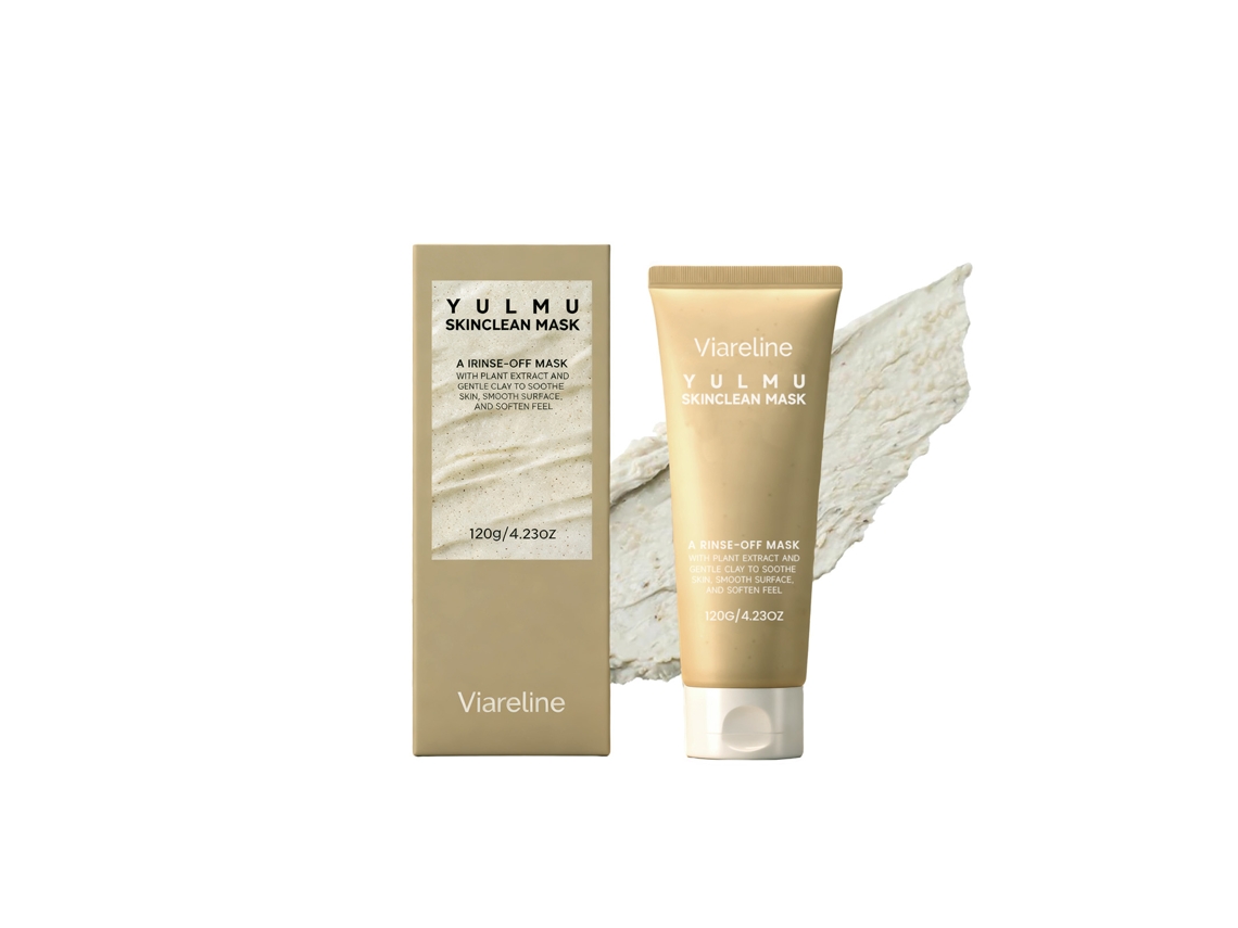 Mascarilla facial limpiadora suave con semillas de coix: refresca y limpia.
