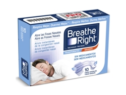 Tiras nasales transparentes Breathe Right