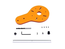 Fresadora Circular Ajustable Para Madera De 1 A 70 Cm. Accesorio De Carpintería Para Cortar Círculos.
