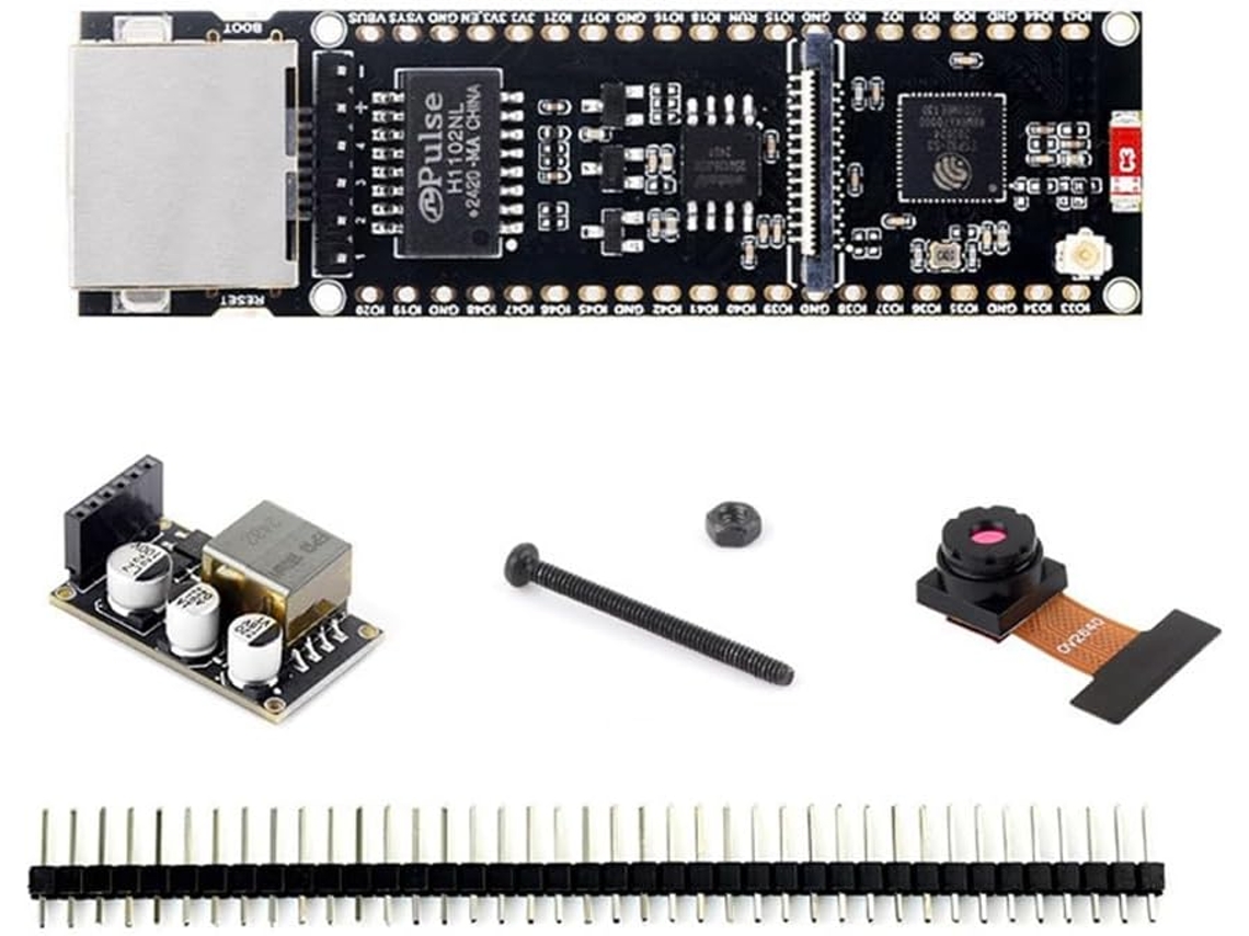 La Placa De Desarrollo Ethernet Esp32 S3 Esp32 S3r8 Admite Wi-fi 2, 4g Y Ble 5 Poe Alot B