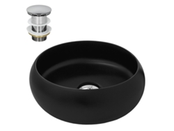 Lavabo ML-DESIGN (35 x 35 x12 - Cerámica - Negro)