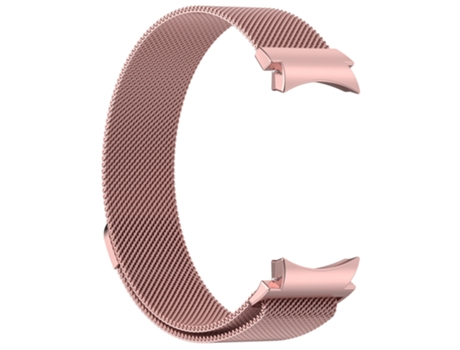 EKO Pulsera milanesa de acero inoxidable para Samsung Galaxy Watch 4 / 5 / 6 Rosa