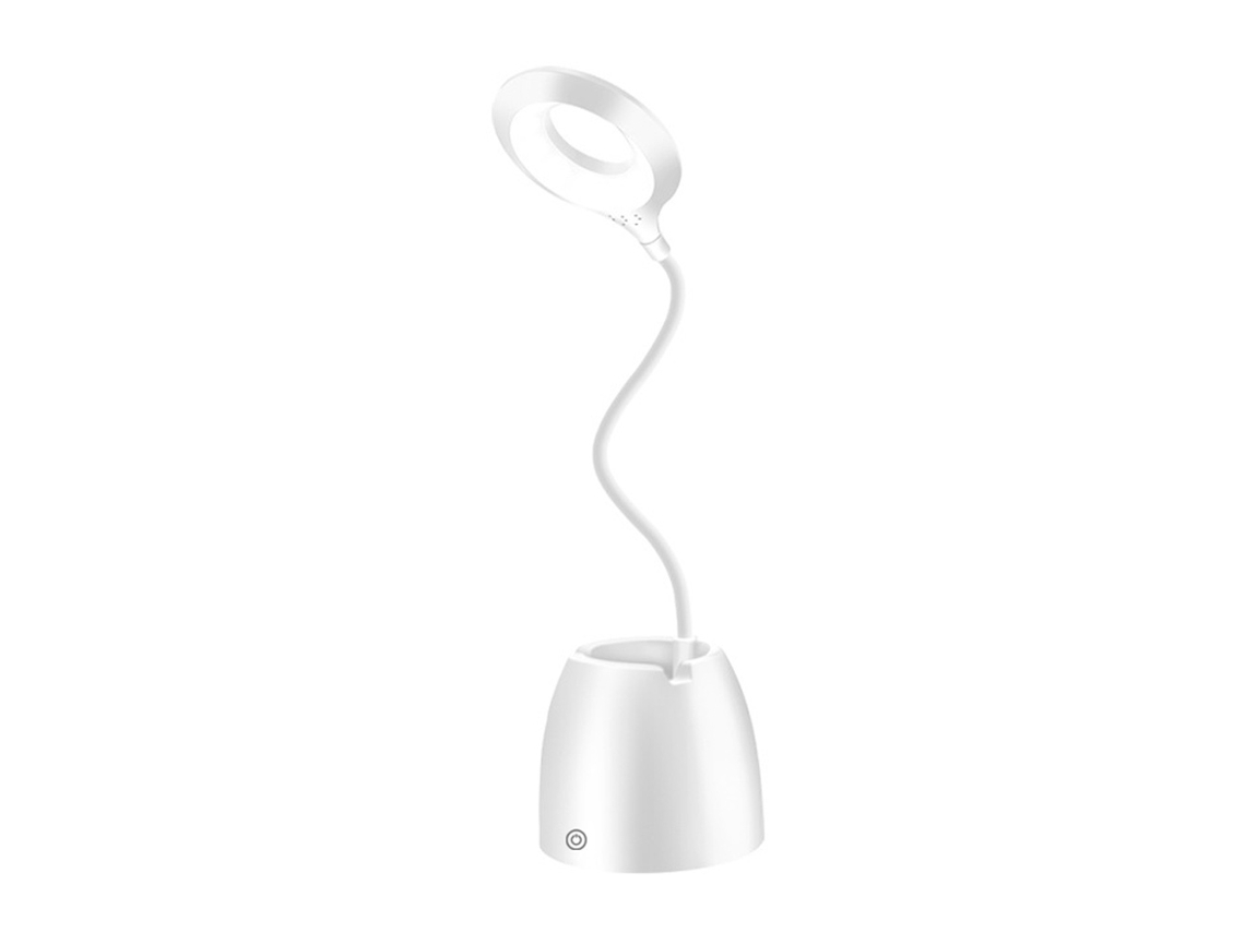 Candeeiro De Mesa De Aprendizagem - Branco - 2000Mah - Carregando E Conectando JEIIBRZUI