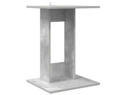 Mesa auxiliar gris MAISON EXCLUSIVE en madera procesada 45x40x62,5 cm