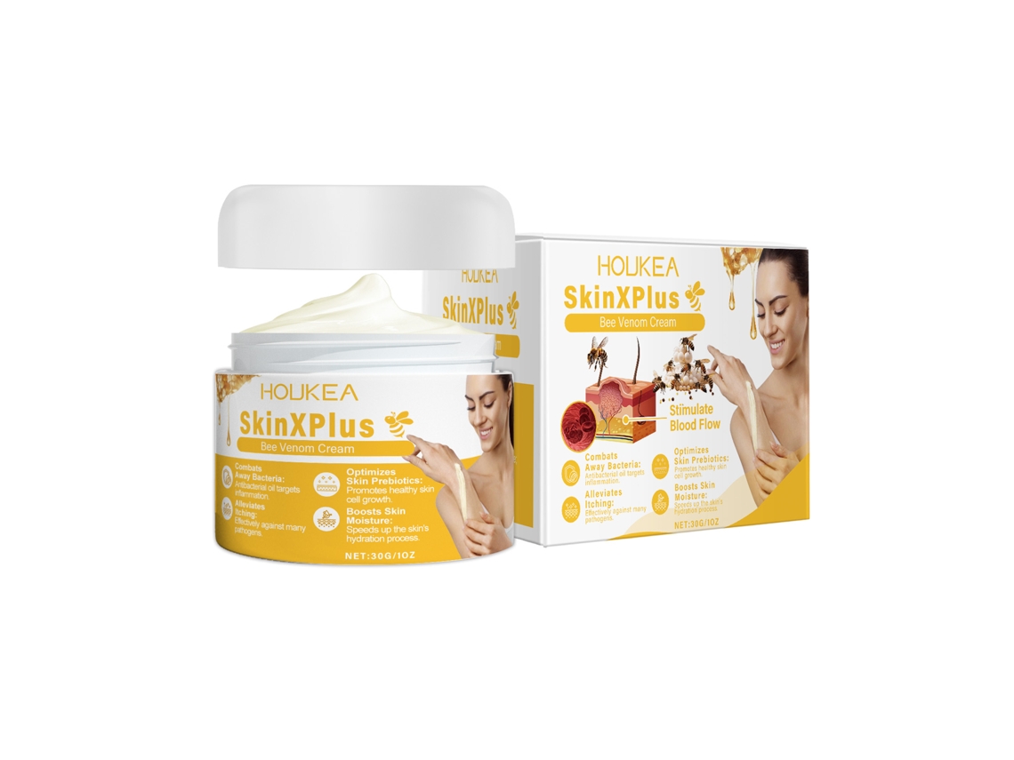 Crema calmante con veneno de abeja