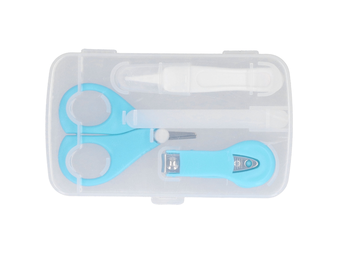 Kit De Cuidado De Uñas Para Bebés Con Tijeras, Cortaúñas, Lima Y Pinzas - Seguro Para Bebés De 0 A 3 Años.