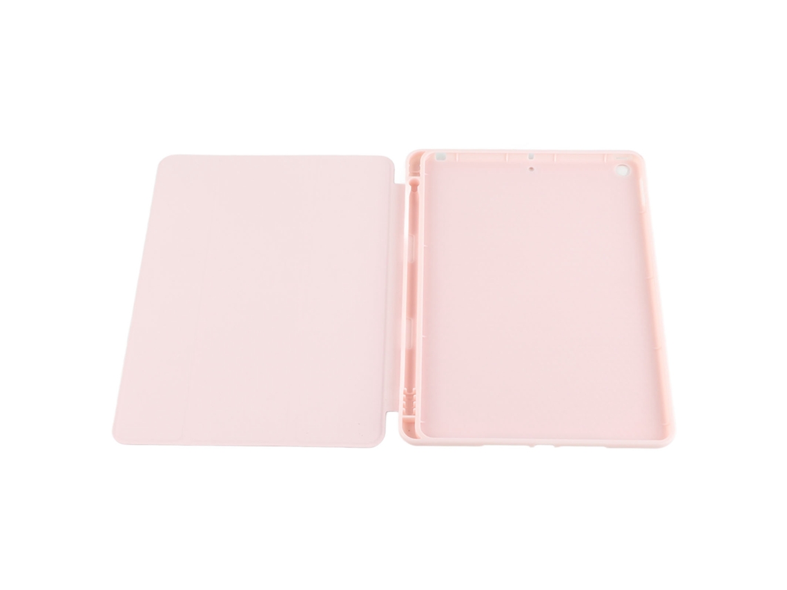 Funda antigolpes para tableta iOS de 10,2 pulgadas (2020), diseño delgado con portalápices, color dorado