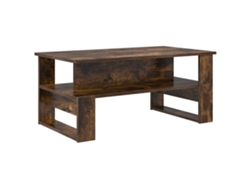 Mesa de centro en roble ahumado, 90 x 50 x 40 cm, MAISON EXCLUSIVE