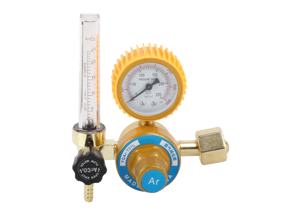 Regulador De Gas Argón, Reductor De Presión, Caudalímetro Tig Resistente A Vibraciones Para Soldadura