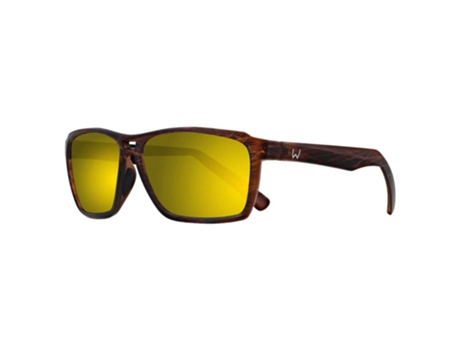 Óculos de Sol Polarizados W6 Street 150 Dourado Cat4 Homemwestin