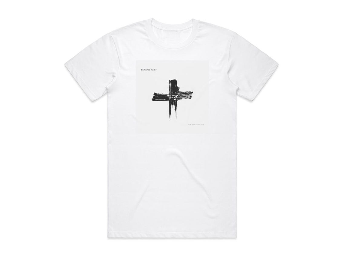 Zeromancer Bye Bye Borderline Album Cover Camiseta White Rockinstonesize-xxl