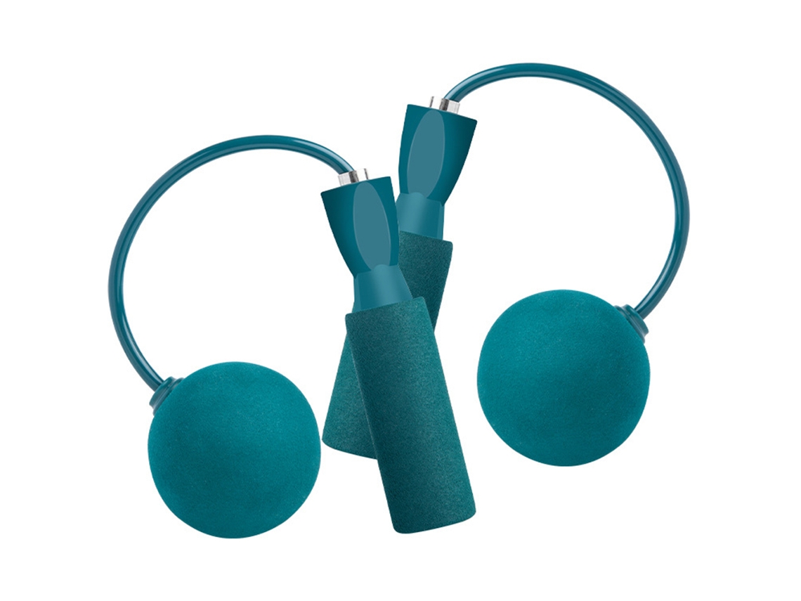 Cuerda Para Saltar Sin Cuerda, Con Peso Y Espuma Viscoelástica Para Entrenamiento En Interiores, Para Hombres, Mujeres Y Niños.