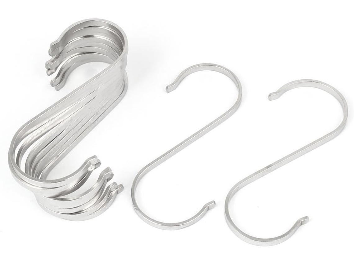 Juego De 10 Accesorios Para Baño, Cocina Y Ganchos Para Toallas En Forma De S De Acero Inoxidable