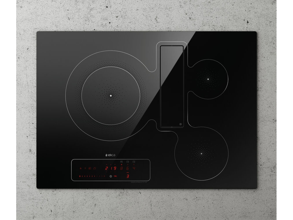 NIKOLATESLA FIT 3Z BL/A/60 Negro Embutida 60 cm Placa con zona de inducción 3 zona(s) ELICA