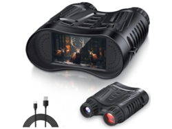 Binoculares de visión nocturna 4K, gafas de visión nocturna infrarrojas para adultos, pantalla grande de 3,2 pulgadas, zoom digital 8X, para CHRONUS