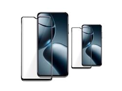 Kit 2 Cristal Templado Cobertura Total Premium Phonecare Para Xiaomi Poco C85 - Transparente/negro