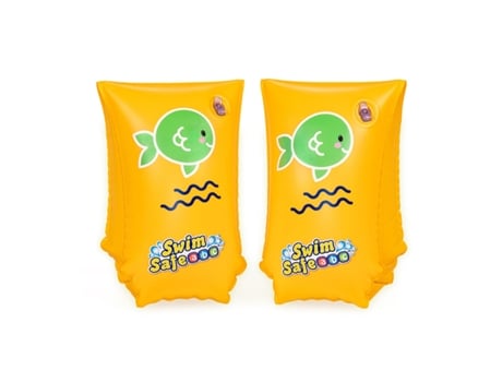 Manguitos BESTWAY Amarillo 30 x 15 cm L/XL Peces (1 unidad)
