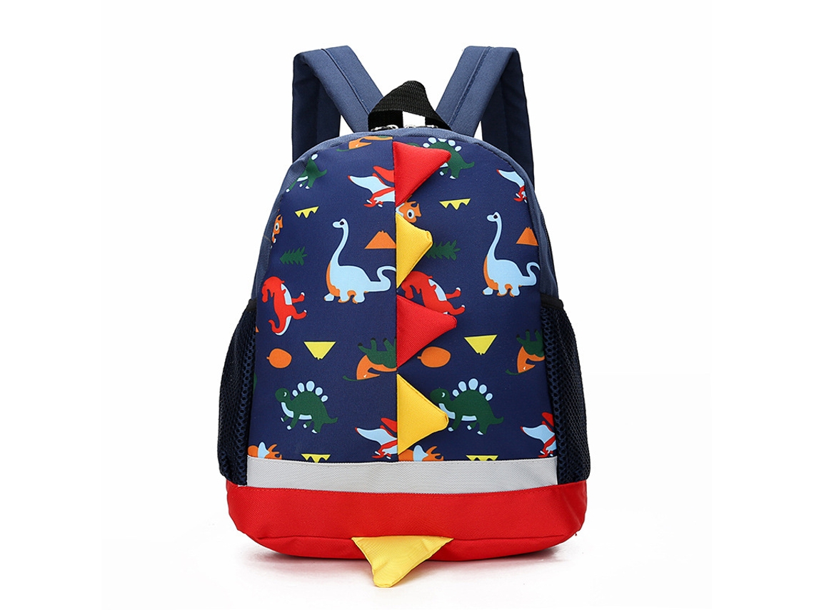 Mochila Para Niños Mochilas Escolares Ligeras Para Niños Dibujos Animados Azul Oscuro CHRUI