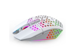 Ratón Gaming TRUMSEN X801 RGB (1600dpi - Blanco)